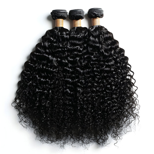 Kinky curly virgin bundle deal
